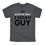 Need An Ark I Noah Guy Funny Kidユーモアスタイルファッションtrendy-toddler Tシャツ US サイズ: 2T カラー: グレー