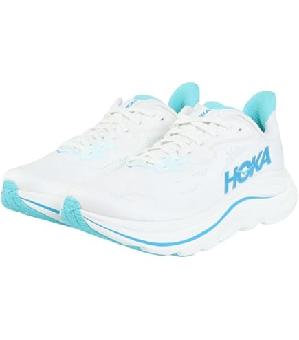 HOKA ホワイトCLIFTON10 23cm HOKA ONEONE ホカ CLIFTON 10 WIDE クリフトン ワイド 1162032