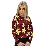 Aliciga 春 秋 星柄 ゆったり パーカー イレギュラー スター プリント レディース 長袖 Tシャツ ヒップホップ ショート丈 防寒 人気 おしゃれ トップス シンプル トレーナー スポーツ 
