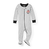 The Children's Place Baby Boys Blanket Sleepers Gray 94501 0-3MONTHS [並行輸入品]