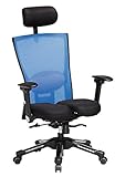 プロシード オフィスチェアー タレス (ブルー) 肘:AR-391