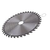 Baoblaze 木工チップソー　40歯　超硬合金　鋸刃　切断工具　 8インチ　ディスクホイール　シルバー