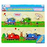 カワダ TWT-002 トーマス木製パズル おともだちとあそぼう！ 【つみき・木製玩具】