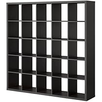 IKEA　棚　本棚　カラックス シェルフユニット Amazon｜KALLAX シェルフユニット, ブラックブラウン 303.535.85