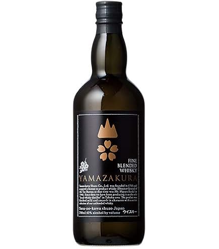 Amazon.co.jp: 笹の川 ピュアモルトウイスキー山桜15年 カスク