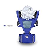 SONARIN フロントマルチファンクションHipseatベビーキャリア、人間工学に基づいた、通気性のある、ポリエステル、1つのサイズはすべて、持ち運びが簡単で簡単なママ、居心地の良い＆うるおいの赤ち