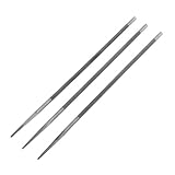3 本 高炭素鋼T12 丸チェーンソー ソーチェーンファイル チェーンソー歯の鋭利化 ソーチェーン用 チェーンヤスリ 5.5mm