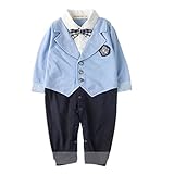 AMIGOYO 秋新登場　長袖ロンパース　ベビーフォーマル　前開き　カバーオール　赤ちゃん 服 ベビー　ぬいぐるみ　新生児 出産お祝い ギフト　チャックルベビー