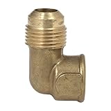 Brasscraft 150-8-8 1/2 O.D. by 1/2 -Inch Elbow, Rough Brass by BrassCraft