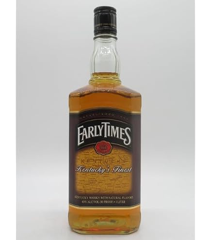 Amazon.co.jp: アーリータイムズ 150周年記念ボトル 50度 375ml 