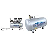 プロスタイルツール オイルレスエアーコンプレッサー アルミタンク仕様 21L PCR2110 アルミ製エアータンク24Lセット