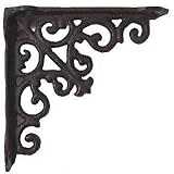 ブラケット 棚 アイアン (brown（02）)