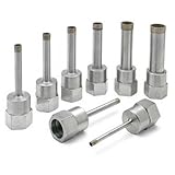 MK Diamond 159569 Lapidary Core Bit Premium Grade for Stone and Lapidary 1/2 Diameter 5/8 - 11 Nut [