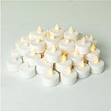 Max-One-Shop ティーライト Tea Lights Candle LCL48 Flameless LED Tealight Candles 4-Dozen Pack
