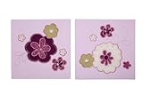 NoJo 2 Piece Canvas Art, Pretty In Purple by NoJo [並行輸入品]