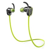 Anker SoundBuds Sport (Bluetooth 4.0 防水イヤホン) 【8時間連続再生 / IPX4防水機能搭載 / 内蔵マイク搭載】 iPhone、Android各種対応 スポーツイヤホン (グリーン) A32330M1