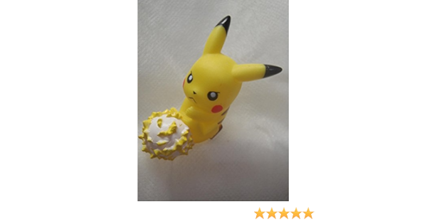Amazon Pokemon ポケモン ポケットモンスター 指人形 ピカチュウ エレキボール ソフビ人形 おもちゃ