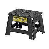 クラフタースツールM 幅32×奥行25×高さ22cm ポリプロピレン製 梯子 踏み台 ガーデニング ステップ シンプル モダン おしゃれ [グリーン]