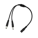 KAPATA LEDテープ用DCコネクター　2分岐　30cm 5ケセット 分岐コネクター ブラック