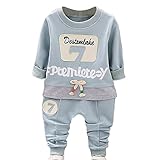 Tovadoo 子供服 ベビー服 女の子 男の子 トップス+ズボン パーカー 秋冬 長袖 多色 韓国風風 ファッション 保育園 部屋着 プレゼント