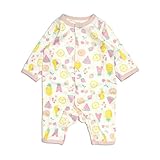 baby ampersand フルーツ柄カバーオール　アイボリー　60cm