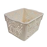 不二貿易 プラスティック 収納 BOX スクエア ライトピンク 24030