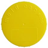 プラコー(PURAKO) モールドキャップ 直径100mm イエロー 50個入
