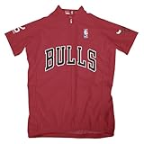 NBAシカゴブルズWomen 's Short Sleeve Away Cycling Jersey S