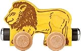 【米国正規商品・並行輸入】ネームトレイン 木製おもちゃ NameTrain - Leonardo Lion ライオンさん