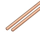 uxcell 銅丸管パイプ 外径10mm×内径8mm 長さ500mm 2個