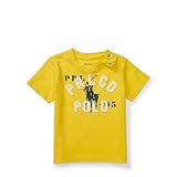 ポロ ラルフローレン ビッグポニープリント・半袖Tシャツ[イエロー](男の子12～24か月用) [並行輸入品]