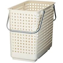 Amazon｜ランドリーバスケット/洗濯かご 【L スタッキング