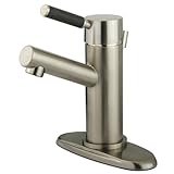 Kingston Brass FS8428DKL Single Handle 4 in. Centerset Lavatory Faucet with Retail Pop-up