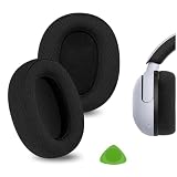 Geekria イヤーパッド Comfort 互換性 パッド ソニー Sony INZONE H5 (WH-G500) ヘッドホンに対応 パッド イヤー/イヤーカップメッシュファブリック (黒)