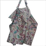 ノーブランド品 授乳ケープ breastfeeding cover 授乳服 花柄 ピンク 水色 青 グレーペイズリー 授乳カバー 赤ちゃん コットン100% 綿 cotton 出産祝い マタニティ 柄
