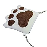 萌え！ミニ ポシェット　 斜めがけポーチ スマホバッグ マルチポーチ 　携帯 財布 　ミニショルダーバッグ (熊)