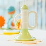 おもちゃ Trumpet Rattle Toy Eco-friendly Cornstrach BPA Free By "Bim Bom" [並行輸入品]
