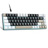 MageGee MK-Box 60%メカニカルゲーミングキーボード ブラック ブラウン