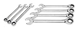 TEKTON 2100 Ratcheting Combination Wrench Set, SAE, 7-Piece [並行輸入品]