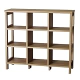 オープンラック LZM-8090NA ナチュラル 882x292x795mm