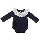 Refaxi 幼児の赤ちゃんの少年少年ロングスリーブリーリー鹿のロンパーのジャンピング赤ちゃんの女の子のパジャマ（青色）