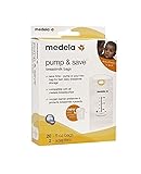 メデラ medela 母乳保存バック 150ml 20枚入り メデラのさく乳器に直接取り付け可能/縦置き保存もOK [並行輸入品]