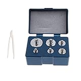 Perfk 研究用機器 計測機器 力学実験 化学実験 天秤 秤用 精密 校正用分銅セット ピンセット付き 100g＆50g＆2x20g＆10g＆5g