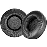 K240 イヤーパッド defean 交換用イヤークッション イヤーパッド 枕カバー AKG K240 K550 K551 K553 K241 K272ヘッドセットに対応 柔らかいレザー、高密度ノイズキャンセリングフォーム 厚みを追加