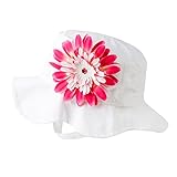 Jamie Rae Hat[　正規品 ] ジェイミーレイハット /　サンハット (【2y-4y】, 21White/White Raspberry daisy)