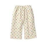 おねしょが浸みにくいケット（ズボンタイプ） ドット×星 サイズ：小