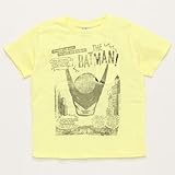 Junk Food (ジャンクフード) グラフィックTシャツ ポケット付 イエロー The Batman バットマン キッズ用 (3T)