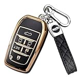 アルファード30系 キーケース 適合トヨタ アルファード ヴェルファイア30系 後期 前期 キーカバー キーホルダー 6ボタン (ブラック)