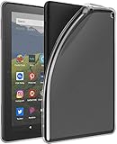 For Fire HD 8 / Fire HD 8 plus ケース 2022/2020 第12世代/第10世代 用 カバー 落下 衝撃 吸収 擦り傷防止 (クリスタル・クリア)