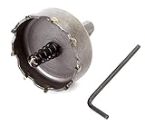 超鋼 ホールソー 穴あけ 道具 器具 φ 50mm 先端 ドリル ビット 合金 アルミ ステンレス 加工